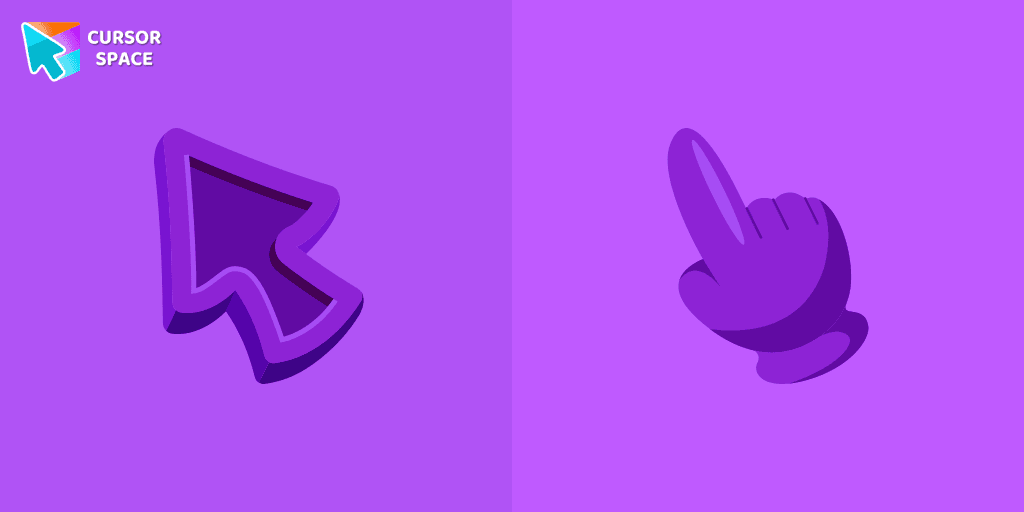 The Purple Cursor cursor pack